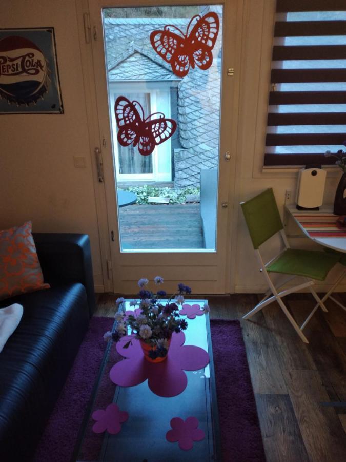 Ferienwohnung "Kunterbunt" Mit Burgblick Und Dachterrasse Monschau Zewnętrze zdjęcie